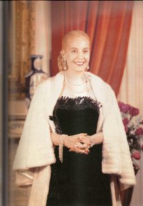 Image of Eva Peron the first woman of Argentina who battled cervical cancer
